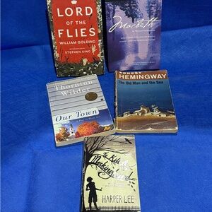 Multiples Home Accents Coffee Table Books - Red, Blue, Purple, White, Tan